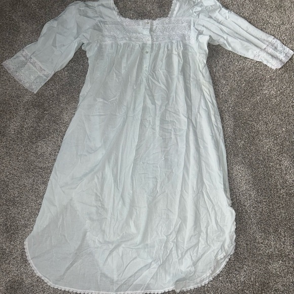 Christian Dior Light blue Lace Nightgown - Picture 1 of 6